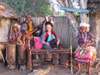 Gelle Ritchie - drumming with the locals in Kenya